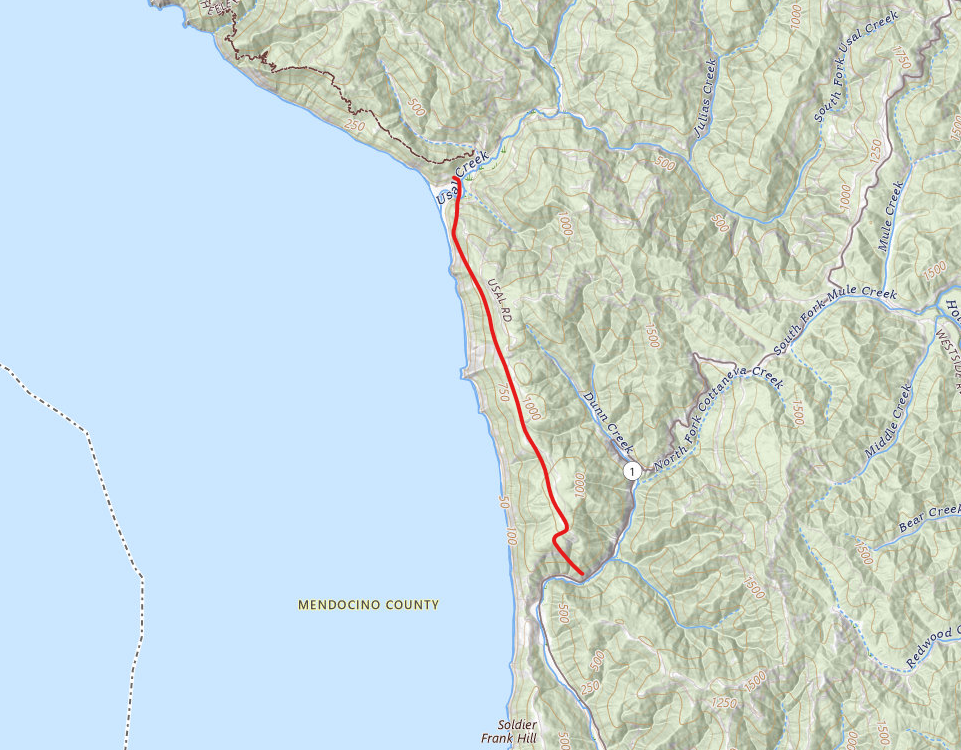 USGS map